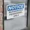 Signmission OSHA Notice Decal - Authorized Personnel Only OSHA Notice Sign, Vinyl Decal, 10in W x 7in L, 2PK OS-2PACK-NS-D-710-L-19524 - alternate 3